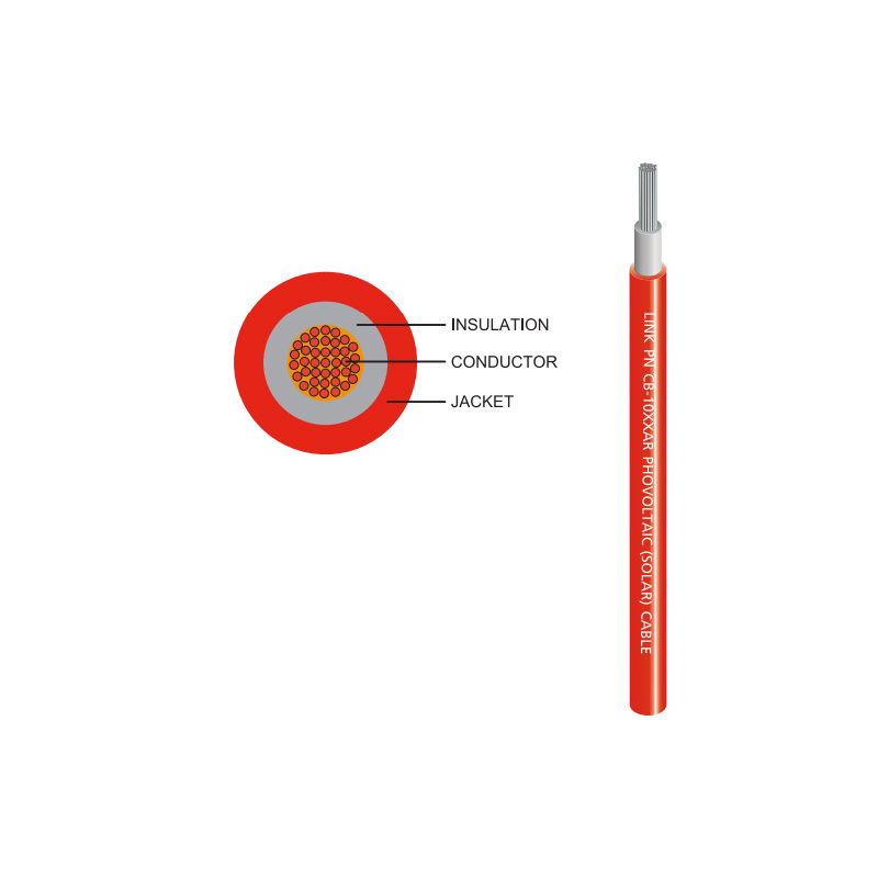 PV Solar Cable Red(1,000 M. / ROLL)